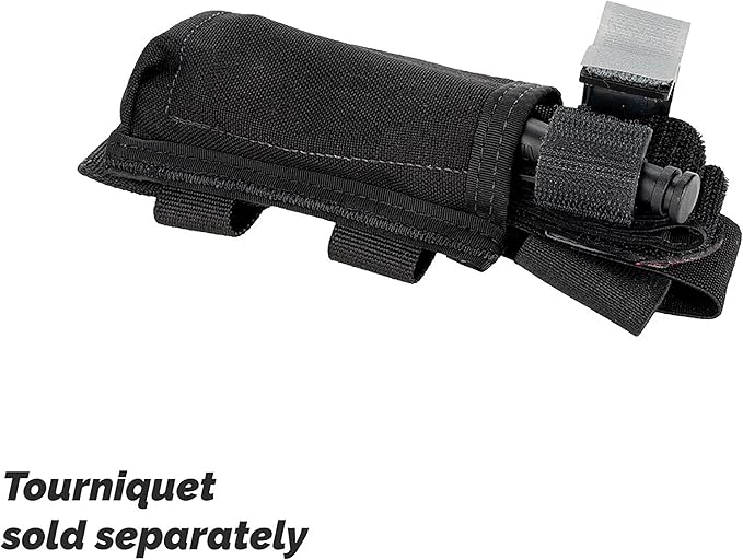 North American Rescue C-A-T Tourniquet Holder NAR CAT Gen 6 Gen 7 Tactical TQ Pouch MOLLE Connectors for Duty Belt Gear Vest