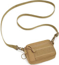 Tactical Crossbody Everyday Carry Pouch Compact Molle Waist Pack &amp Shoulder Bag 600D Nylon Organizer for Daily Essentials