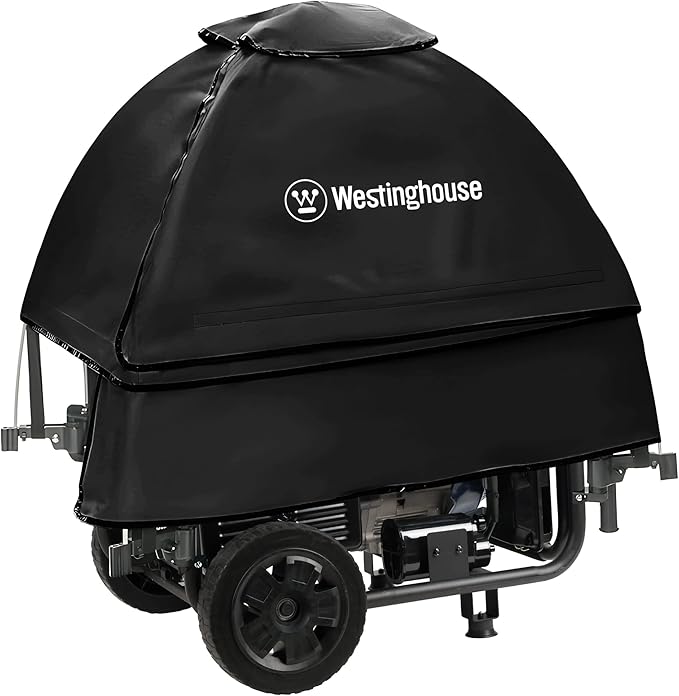 Westinghouse WGenTent Generator Running Cover for Open Frame GeneratorsBlack