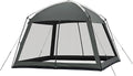 12 x 12 FT Camping Screen Tent for 8-10 Person Easy Setup Screen House with UV 50+ Sun Protection &amp Mosquito Net for Camping Backyard Picnic Patio Outdoor Gray