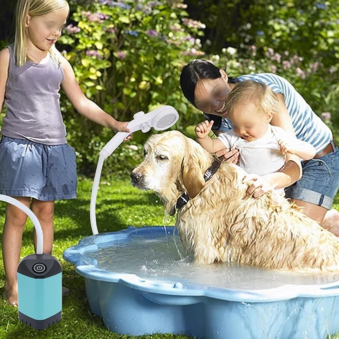 YIYIBYUS Water HosePortable Shower Camping Shower Outdoor Camp Shower Pump