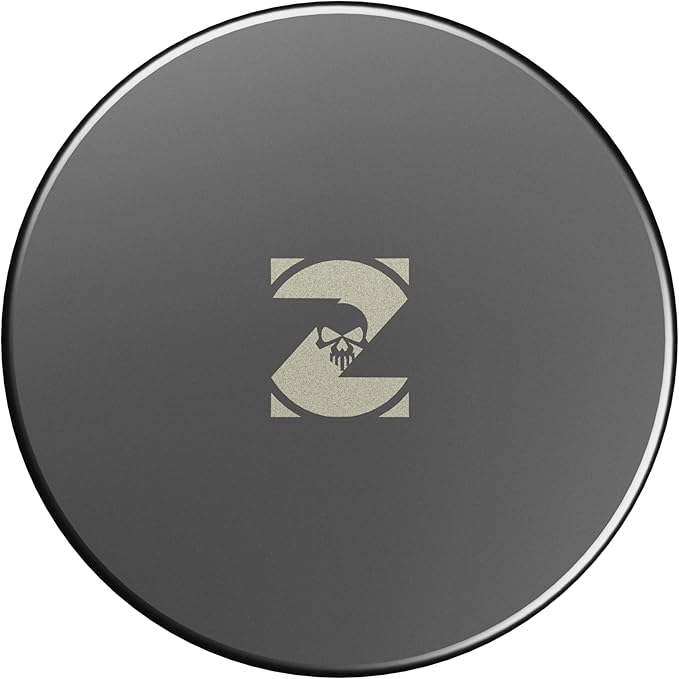 ZPACK Metal Can | Metal Pouch Can | Signature Series | Premium Aircraft-Grade Aluminum Container with Magnetic Closure | Slim EDC Pocket Tin | Carved Engraved Design | Gift for Him (Gunmetal)