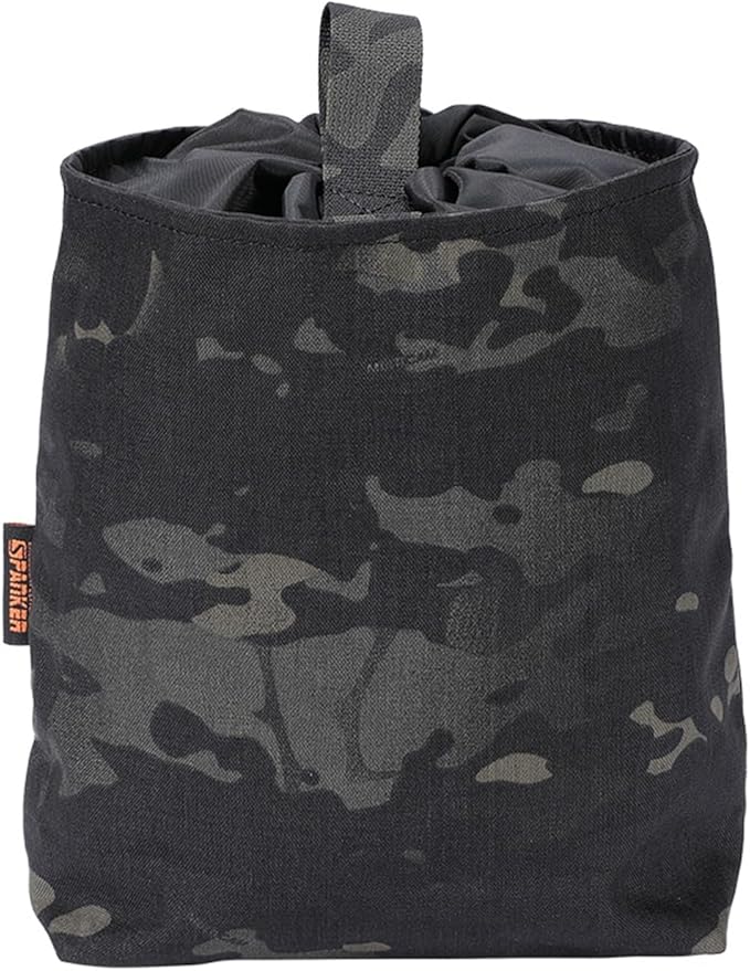EXCELLENT ELITE SPANKER Tactical Folding Dump Pouch Utility Tool Bag Military Molle Drawstring Ammo Magazine Pouch