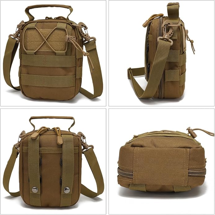 Small Tactical Messenger Bag Cross-Body Single Shoulder Pack Handbag Crossbody Casual Pack