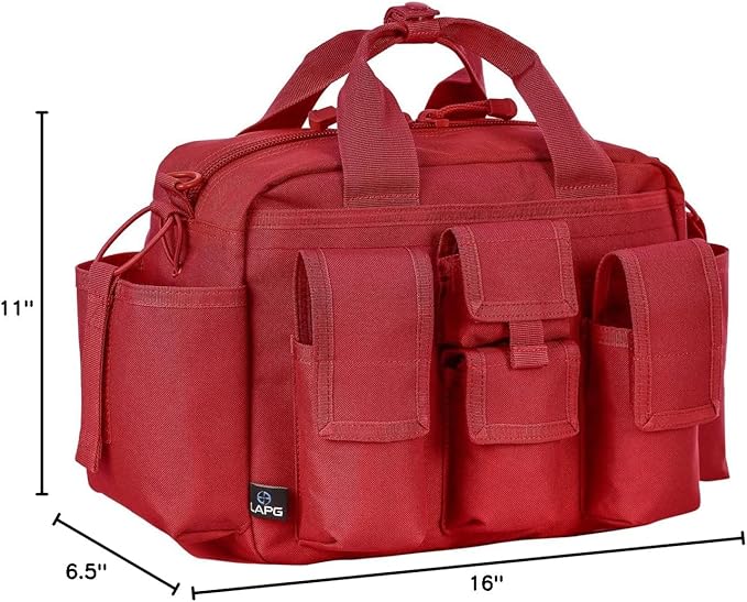 LAPG Tactical Bail Out Gear Survival Bug Out Hunting &amp Hiking Range Bag with Shoulder Strap &amp Carry Handle