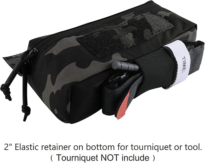 PETAC GEAR Tactical Mini Drop Pouch Fanny Pack Tool Pouch for Tactial Vest Chest Rig
