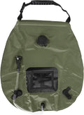 Haofy Solar Portable Shower Bag Camping Hiking Traveling with 20L Water Storage Capacity Solar Heating Portable &amp Compact Design On Off Switchable Shower Head
