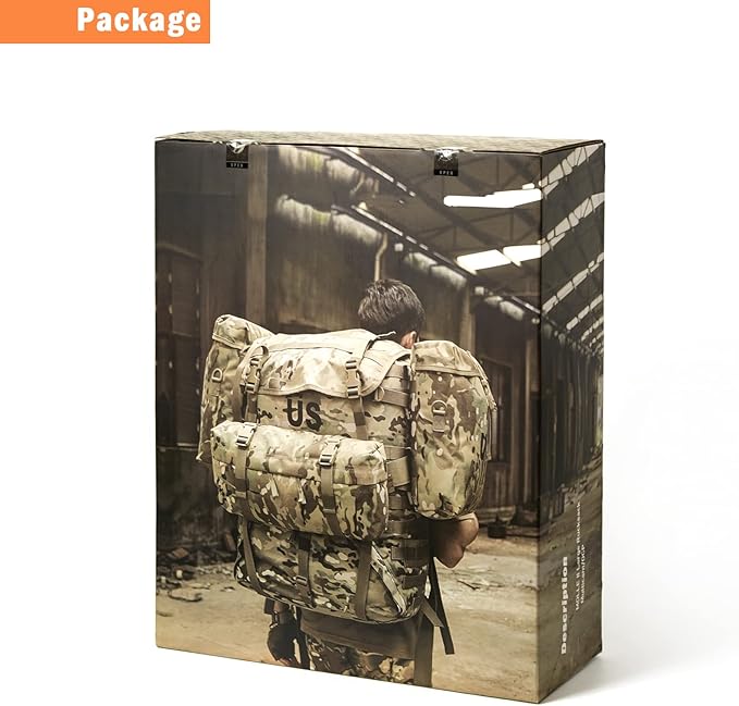 MT Military MOLLE 2 Large Rucksack with Frame Army Tactical Backpack