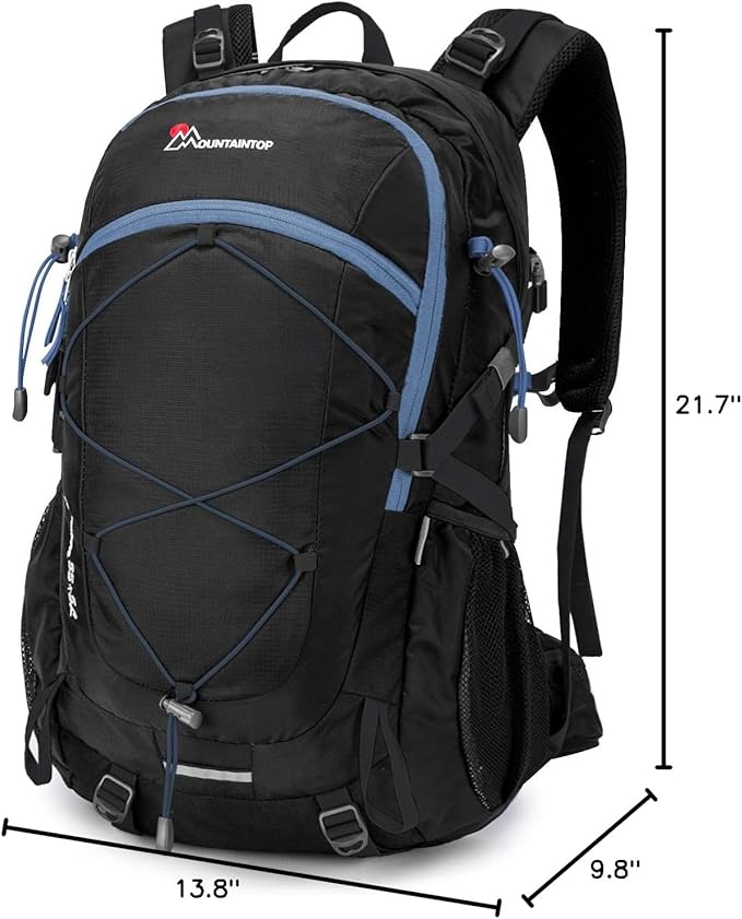 MOUNTAINTOP 25L/40L Hiking BackpackLightweight Travel Backpack for Men Women Outdoor Backpacking Camping