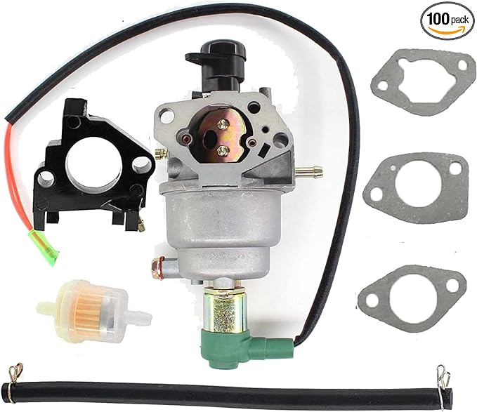 BXParts AUTO Carburetor Compatible with Champion CPE 100110 459CC 9200 11500W Generator Replacement Carb