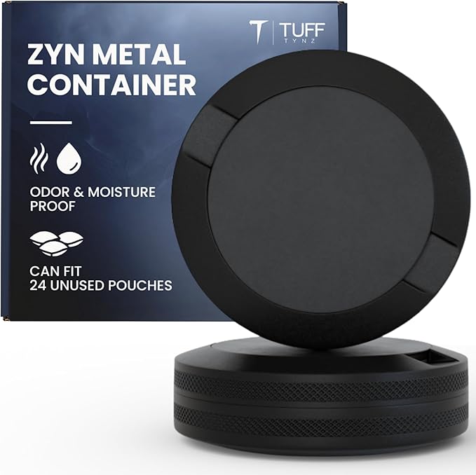 Premium Zyn Metal Can | Zyn Holder | Metal Zyn Container | Moisture &amp Odor Proof Container | Aluminum Zyn Can &amp Organizer | Dip Can | Zyn Tin | Zyn Gifts for Men | The Phantom