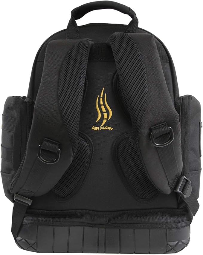 Highland Tactical Men's Task Tool Backpack with Molle Webbing Black One Size