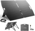 LVYUAN 100W Solar Panel 18.5V Foldable ETFE Conversion Rate 22.5% Monocrystalline IP65 Waterproof Compatible with XT60 DC5525 DC7909 DC35135 Fast Charging Foldable with Stand High Efficiency
