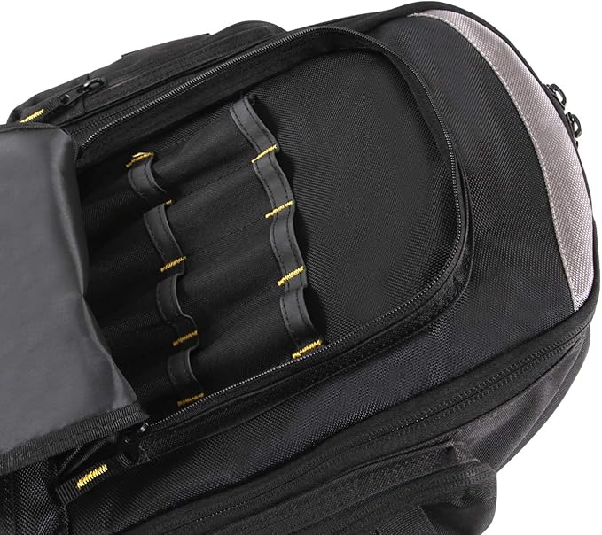 Highland Tactical Men's Task Tool Backpack with Molle Webbing Black One Size