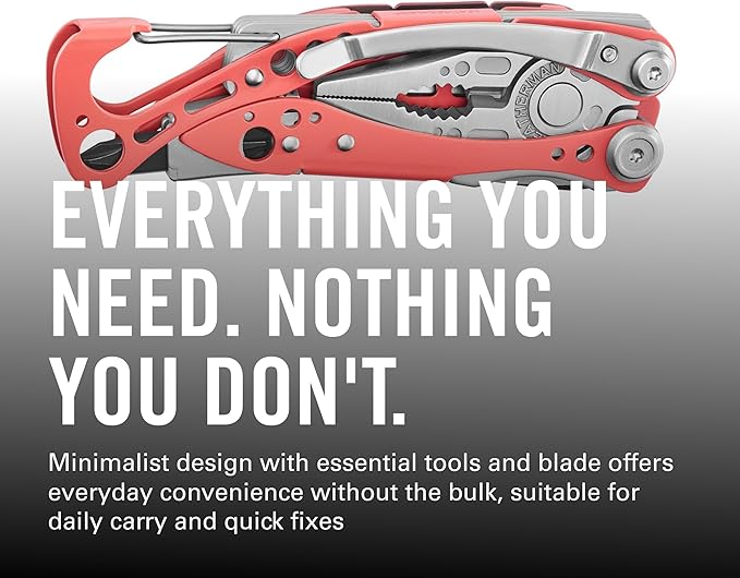 Leatherman Skeletool CX 7-in-1 Lightweight Minimalist Multi-Tool for Everyday Carry Home Garden &amp Outdoors Guava