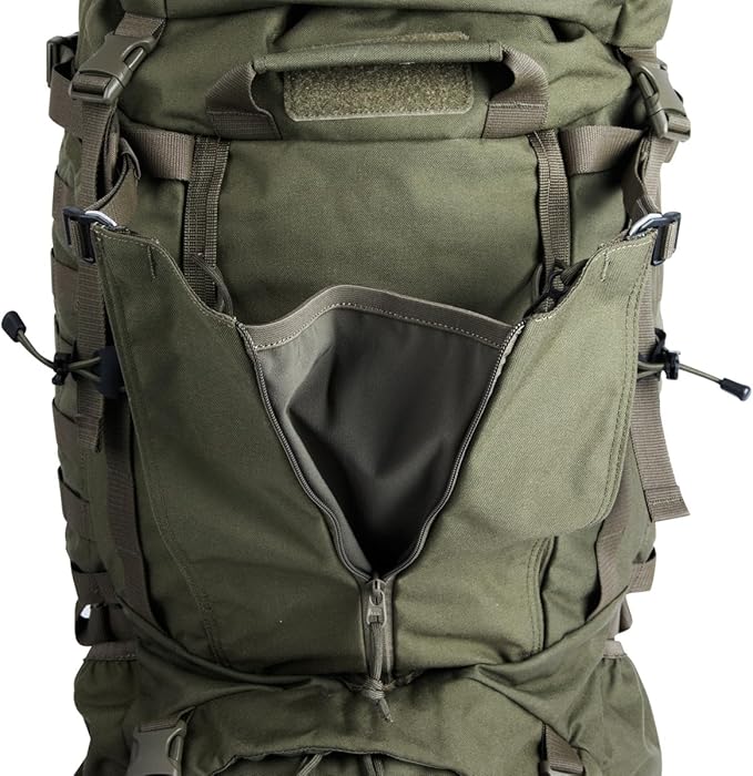 Tasmanian Tiger Pathfinder Mk II 80L Large MOLLE System Combat Backpack YKK RC Zippers Hydration Compatible Coyote