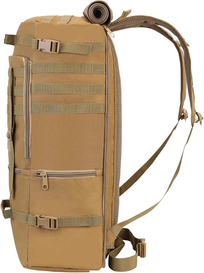 Large Capacity Tactical Backpack Travel Rucksack Bag Great Outdoor Duffle Bag for Men and Women 60L