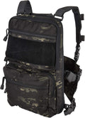 Lancer Tactical 1000D Nylon QD Chest Rig and Backpack Combo (Black TROPIC)