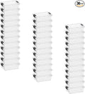 Superio Clear Storage Boxes with Lids 1.27 Quart Plastic Container Bins for Organizing Stackable Crates BPA Free Non Toxic Odor Free Organizers for Home Office and Dorm 36 Pack