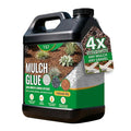 YKF Mulch Glue for Landscaping - 1 Gallon Permeable Gravel Binder &amp Rock Adhesive - Strong Hold for Pea Gravel Wood Chips Rubber Mulch &amp Sand - Pet Safe Fast Drying Stabilizer