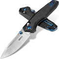 Dispatch Axis Lock Folding Pocket Knife with Clip 3.27 D2 Steel Blade and Carbon Fiber Handle Camping Folding Knives for Men Women Hiking Survival Pocketknife