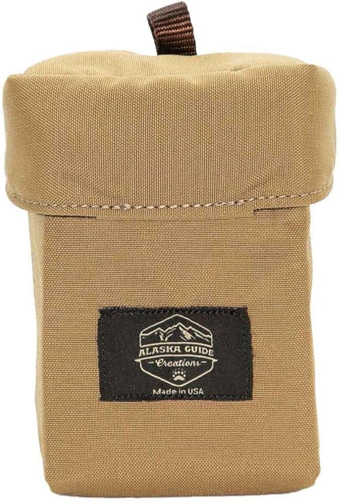Alaska Guide Creations Magnetic Rangefinder Pouch Coyote Brown