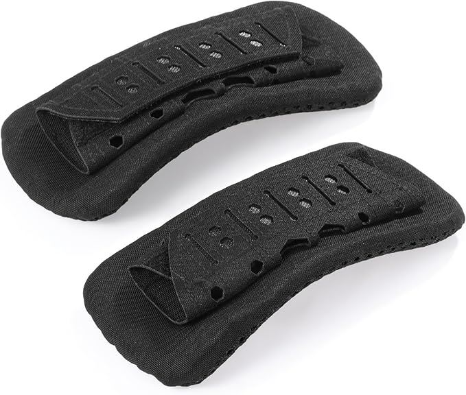 Bosreroy 2 Shoulder Strap Cushions Soft Mesh Pads For Backpacks Vests And Messenger Bags Lightweight Design For Men