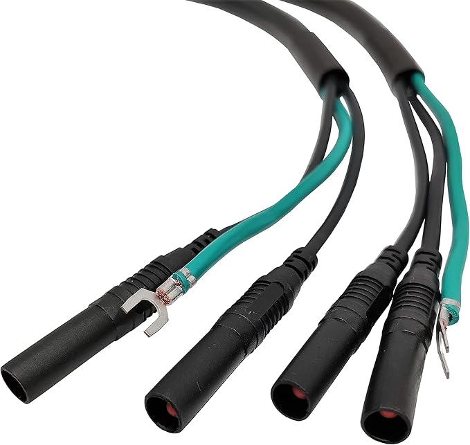 Parkworld 63609 Inverter Generator Parallel Kit Terminals with Cable to 30A L14-30R Female 120V 30A 3FT
