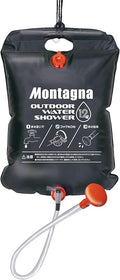 株式会社ハック Hack 4535 Outdoor Water Shower Bag Camping Black 3.2 gal (12 L)