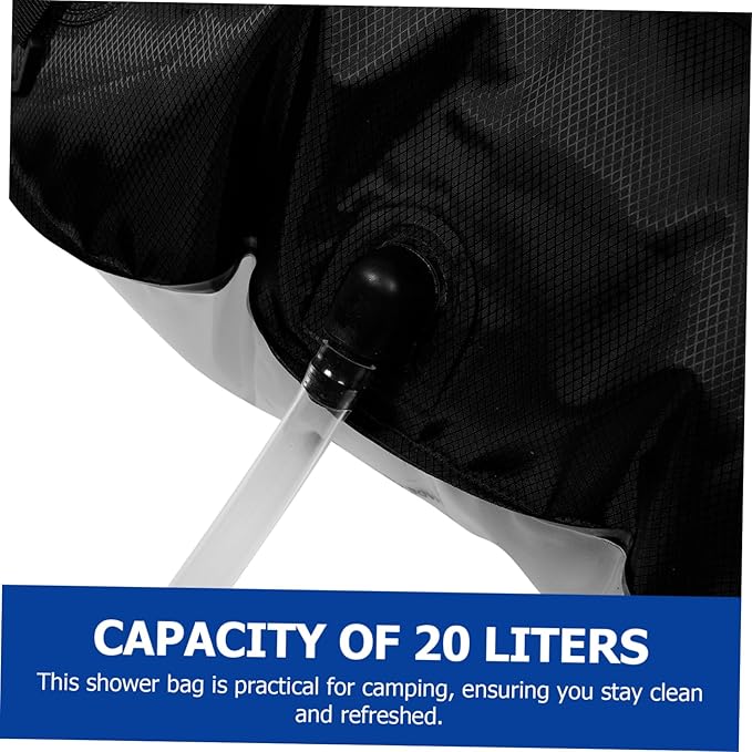 VICASKY Portable Solar Shower Bag Outdoor Shower Removable Hose for Camping Hiking Beach Travel for Refreshing Outdoor Baths