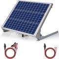 SUNER POWER 12V 50W Solar Battery Charger Maintainer Built-in UltraSmart MPPT Controller Adjustable Mount Bracket Waterproof 50 Watt Solar Panel Kit for 12 Volt SLA Deey Cycle AGM Lifepo4 Battery