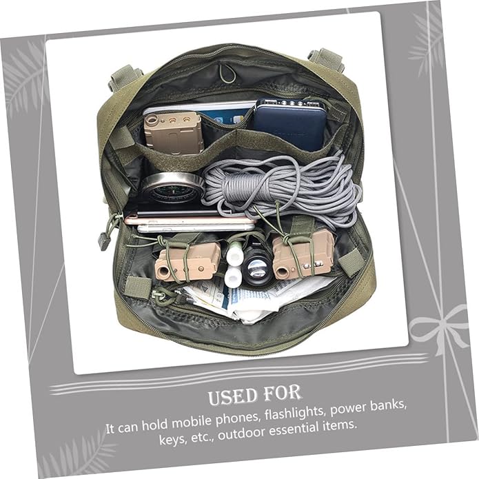 Men's Tactical Chest Bag High-grade Capacity Ventilated for Outdoor Sports