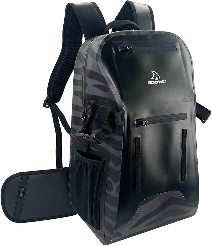 Eco-Friendly Dry Backpack Dry Bag with removable waist strap. Comfortable extremely durable and 30L size.