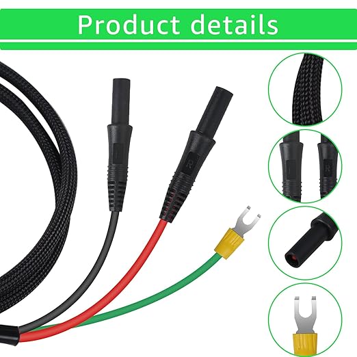Generator Parallel Cables is Compatible with The Honda EngineEU1000i、EU2000i、EU2000 i Companion、EU2200 i、and EU3000i Handi08E93-HPK123HI ParallelCables Kits