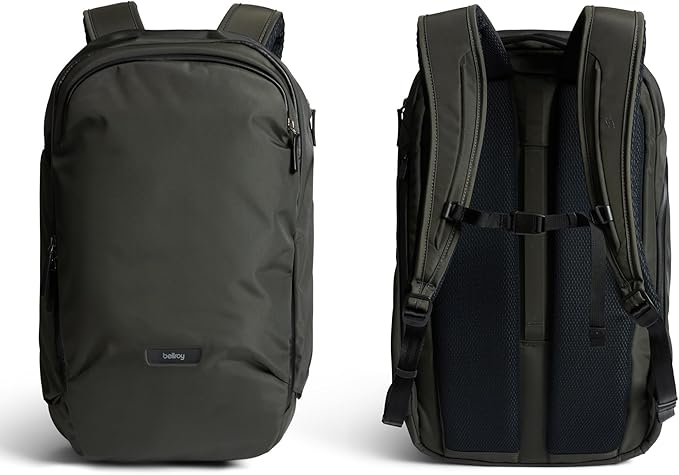 Bellroy Transit Workpack Pro (28L work bag/commuter backpack fits 16” laptops organization for travel and commutes) -Olive