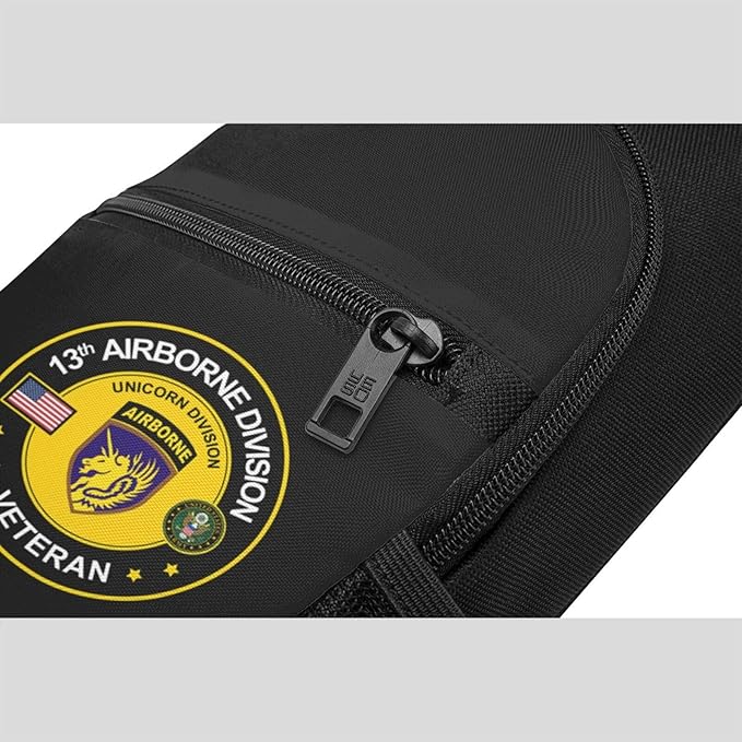 13th Airborne Division Veteran Chest Pack Leisure Shoulder Crossbody Chest Bag