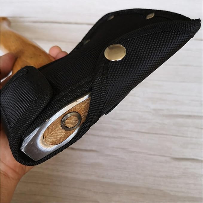 1PC Nylon Axe Cover Sheath for Outdoor Camping Protection Tools Parts Waist Hanging Axe Sheath Head Cover for Outdoor Camping Blade Protection