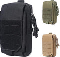 Tactical MOLLE Multifunction Nylon Everyday Carry Utility Organizer Phone Pouch Waist Bag for 5.5–6.7 in Smartphones