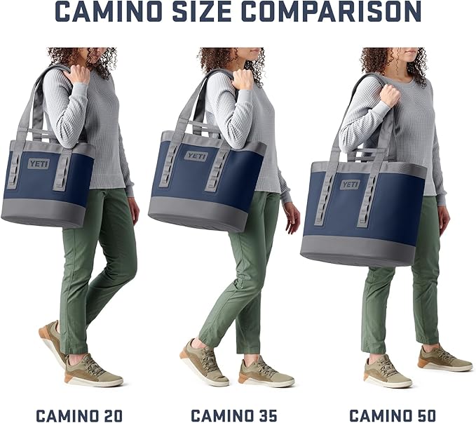 YETI Camino 50 Carryall with Internal Dividers All-Purpose Utility Boat and Beach Tote Bag Durable Waterproof