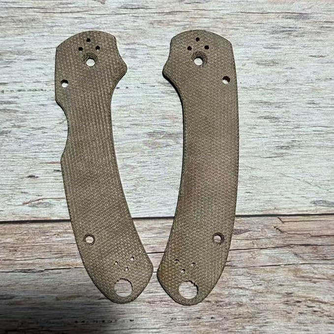 2-Piece Set CNC Linen Micarta Scales Handle Fits for C223 Para3