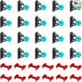 Button Fix Type 2 Bracket Marker Connecting 90 Degree Panels with New Upgraded Button (20 Sets + 10 Marker Guides)