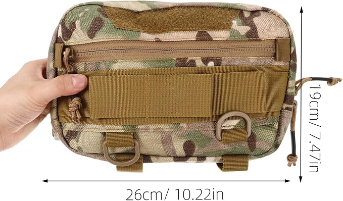 Multi-purpose Chest Bag for Men Wear-resistant Fanny Pack Durable Stylish Chest Pack for Hiking Sports Outdoor Activities Generous Storage for Phones Keys