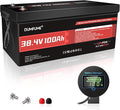 36V 100Ah LiFePO4 Lithium Battery Built-in 200A BMS &amp 15000 Cycles3840W Motor SupportHigh Energy Density Golf Cart BatteryRVHome Energy StorageOff-grid Applications