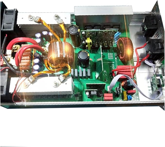 Inverter 12V 220V 6000W 8000W 24V 48V 60V 72V DC to 110V AC Pure Sine Wave Voltage Converter Power Solar Inverter L+E+D Display Universal(6000W Control48V_220V(50HZ))