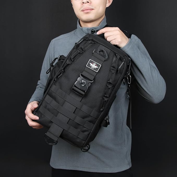 Outdoor Tactical Backpack Multifunctional Duffel Bag Large Capacity Waterproof Lightweight Hiking Backpack