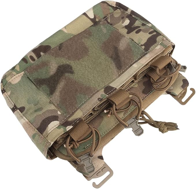 G-Hook DOPE Front Flap Double Stack Abdominal Fanny Pack Triple Magazine Insert Pouch