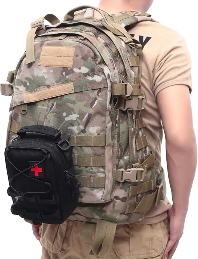 Tactical MOLLE Medical Pouch EMT First Aid Pouch Pouch Tactical Utility Pouch for Outdoor Activities Medical Supplies