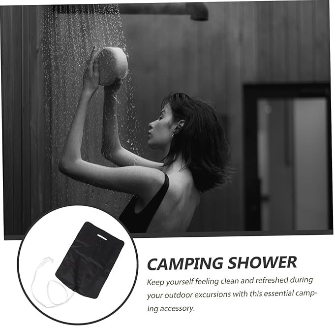 Toddmomy Water Bag Shower Tent up for Camping Waterproof Phone Pouch Camper Water Bag Camping Gadgets