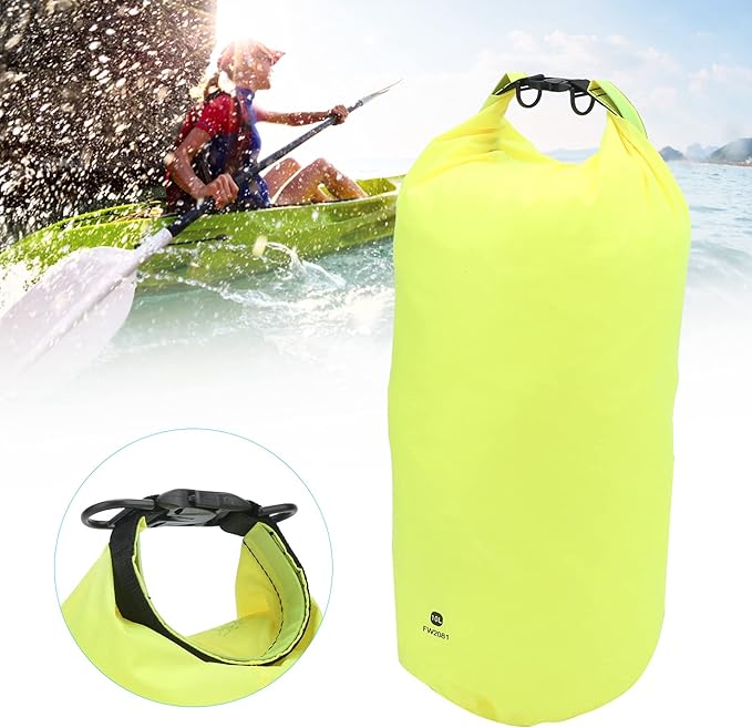 Waterproof Dry Bag Lightweight Easily Clean Sealed Storage Bag with Shoulder Strap for Outdoor Activities Hiking Camping Hiking