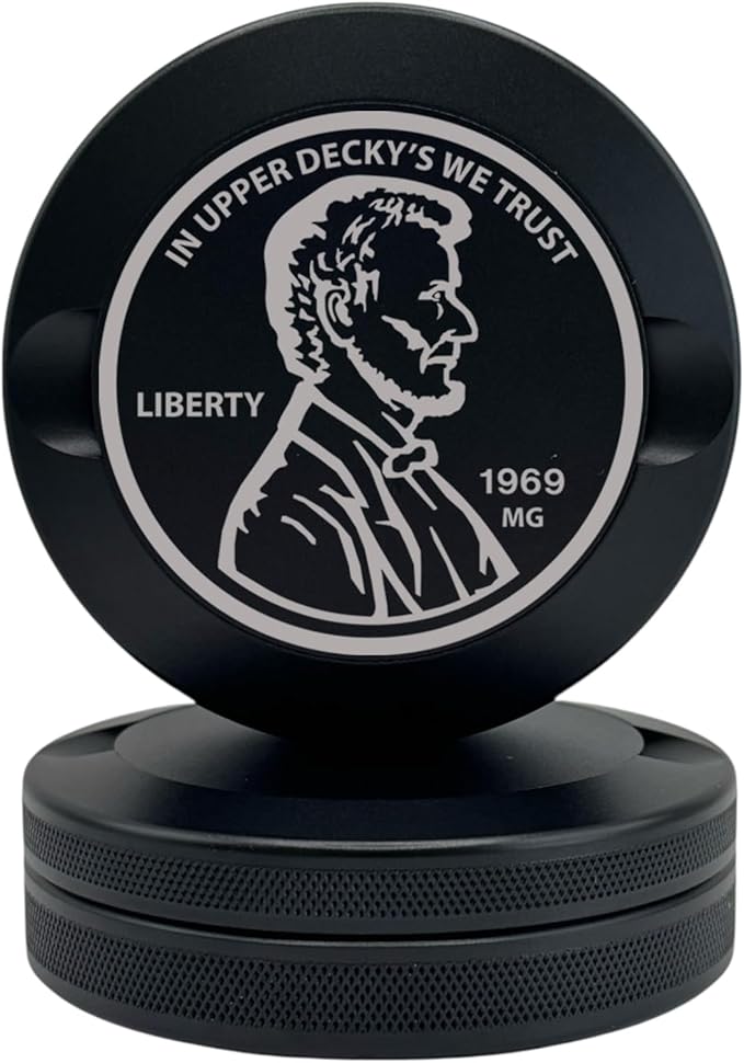 Edition 015: Liberty | Metal Can | Metal Container | Pouch Container | Small Storage Tin (Black)